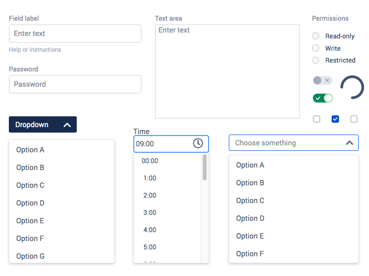 Atlaskit UI kit - components for form design